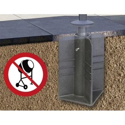 Siena Garden Bodenständer Earthbase Für Ampelschirme 4 Siena Garden Bodenständer Earthbase Für Ampelschirme – Bild 2