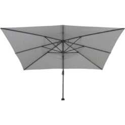 Siena Garden Ampelschirm Cirrus 350 Cm X 350 Cm Anthrazit Mit Kurbelmechanik -Outdoor Schirm Verkauf 317402 L87434 8