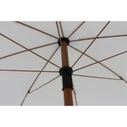 Siena Garden Marktschirm Maui Ø 180 Cm Natur Mit Schieber -Outdoor Schirm Verkauf 317453 L30525 12