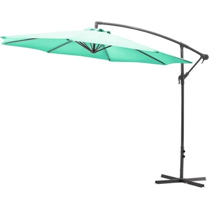 Gartenfreunde Ampelschirm Ø 300 Cm Pastell Grün Mit Kurbel 3 Gartenfreunde Ampelschirm Ø 300 Cm Pastell Grün Mit Kurbel