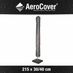 Aerocover Schutzhülle Für Mittelstockschirme 215 Cm X 30/40 Cm Anthrazit -Outdoor Schirm Verkauf 33 1346 796893 schutzhuel1