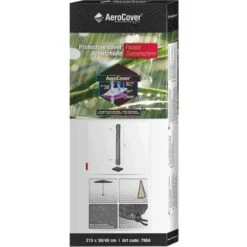Aerocover Schutzhülle Für Mittelstockschirme 215 Cm X 30/40 Cm Anthrazit -Outdoor Schirm Verkauf 33 1346 796893 schutzhuel2