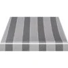 Spettmann Gelenkarmmarkise Star Fix B 300 Cm X T 250 Cm Grau Gestreift -Outdoor Schirm Verkauf 368599 4502 1465 SHARK T 1