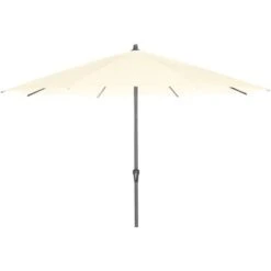 Siena Garden Marktschirm Avio Ø 350 Cm Ecru Mit Kurbelmechanik