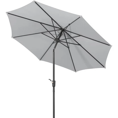 Schneider Sonnenschirm Harlem Silbergrau Ø 270 Cm 4 Schneider Sonnenschirm Harlem Silbergrau Ø 270 Cm – Bild 2