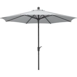 Schneider Sonnenschirm Harlem Silbergrau Ø 270 Cm