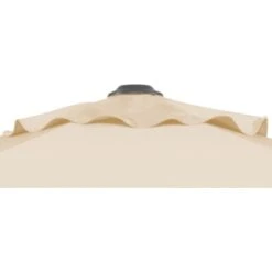 Schneider Schirme Marktschirm Ø 270 Cm Natur Mit Push-Up Mechanik -Outdoor Schirm Verkauf 4000570664028 66402 4