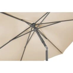 Schneider Schirme Marktschirm Ø 270 Cm Natur Mit Push-Up Mechanik -Outdoor Schirm Verkauf 4000570664028 66402 5