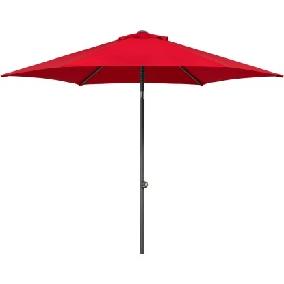 Schneider Schirme Marktschirm Ø 270 Cm Rot Mit Push-Up Mechanik 4 Schneider Schirme Marktschirm Ø 270 Cm Rot Mit Push-Up Mechanik – Bild 2