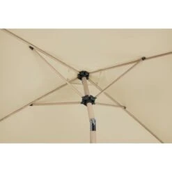 Schneider Schirme Marktschirm 150 Cm X 230 Cm Natur Mit Kurbelmechanik -Outdoor Schirm Verkauf 4000570688024 2630 CU 5