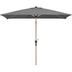 Schneider Schirme Marktschirm 150 Cm X 230 Cm Anthrazit Mit Kurbelmechanik -Outdoor Schirm Verkauf 4000570688154 2630 S 3