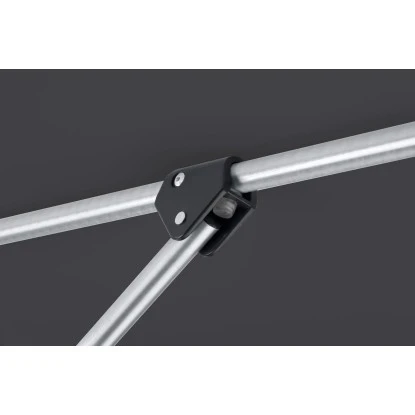 Schneider Schirme Marktschirm Ø 270 Cm Anthrazit Mit Kurbelmechanik 6 Schneider Schirme Marktschirm Ø 270 Cm Anthrazit Mit Kurbelmechanik – Bild 4