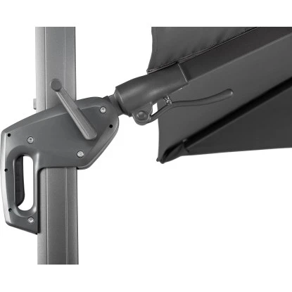 Schneider Schirme Ampelschirm 300 Cm X 358 Cm Anthrazit Mit Kurbelmechanik 10 Schneider Schirme Ampelschirm 300 Cm X 358 Cm Anthrazit Mit Kurbelmechanik – Bild 8