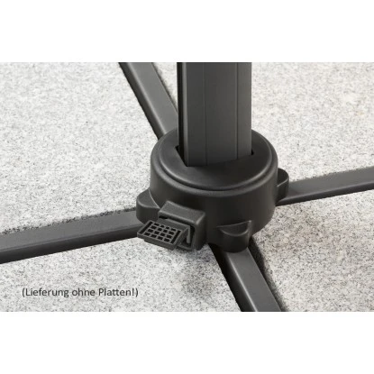 Schneider Schirme Ampelschirm 300 Cm X 358 Cm Anthrazit Mit Kurbelmechanik 11 Schneider Schirme Ampelschirm 300 Cm X 358 Cm Anthrazit Mit Kurbelmechanik – Bild 9