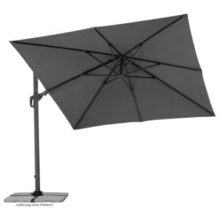 Schneider Schirme Ampelschirm 300 Cm X 358 Cm Anthrazit Mit Kurbelmechanik 18 Schneider Schirme Ampelschirm 300 Cm X 358 Cm Anthrazit Mit Kurbelmechanik -Outdoor Schirm Verkauf 4000570727150 2630 S 4