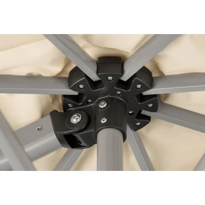 Schneider Schirme Ampelschirm 260 Cm X 416 Cm Natur Mit Kurbelmechanik 8 Schneider Schirme Ampelschirm 260 Cm X 416 Cm Natur Mit Kurbelmechanik – Bild 6