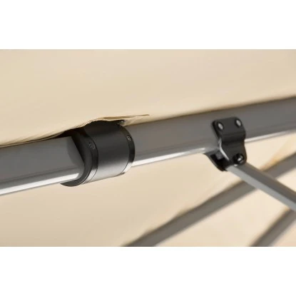 Schneider Schirme Ampelschirm 260 Cm X 416 Cm Natur Mit Kurbelmechanik 14 Schneider Schirme Ampelschirm 260 Cm X 416 Cm Natur Mit Kurbelmechanik – Bild 12