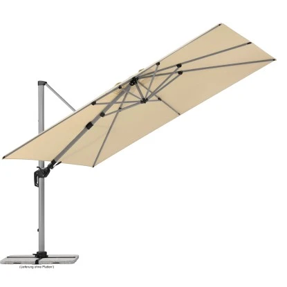 Schneider Schirme Ampelschirm 260 Cm X 416 Cm Natur Mit Kurbelmechanik 4 Schneider Schirme Ampelschirm 260 Cm X 416 Cm Natur Mit Kurbelmechanik – Bild 2