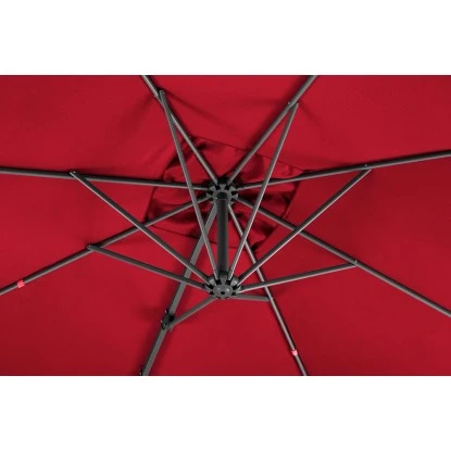 Schneider Schirme Ampelschirm 270 Cm X 340 Cm Rot Mit Kurbelmechanik 7 Schneider Schirme Ampelschirm 270 Cm X 340 Cm Rot Mit Kurbelmechanik – Bild 5