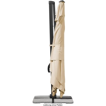 Schneider Ampelschirm Rhodos Grande 400 Cm X 300 Cm Natur Mit Kurbel 7 Schneider Ampelschirm Rhodos Grande 400 Cm X 300 Cm Natur Mit Kurbel – Bild 5