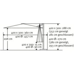 Schneider Ampelschirm Rhodos Grande 400 Cm X 300 Cm Natur Mit Kurbel 28 Schneider Ampelschirm Rhodos Grande 400 Cm X 300 Cm Natur Mit Kurbel -Outdoor Schirm Verkauf 4000570787024 78702 13
