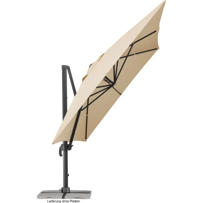 Schneider Ampelschirm Rhodos Grande 400 Cm X 300 Cm Natur Mit Kurbel 6 Schneider Ampelschirm Rhodos Grande 400 Cm X 300 Cm Natur Mit Kurbel – Bild 4