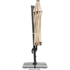 Schneider Schirme Ampelschirm Ø 400 Cm Natur Mit Kurbelmechanik -Outdoor Schirm Verkauf 4000570789028 78902 9