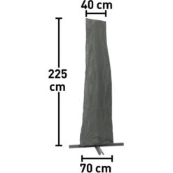 Schutzhülle Für Ampelschirm 225 Cm X 40 Cm X 70 Cm -Outdoor Schirm Verkauf 4007871162475 VM01 221018