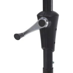 Marktschirm Honolulu Ø 300 Cm Blau-Weiß Mit Kurbel -Outdoor Schirm Verkauf 4048124987803 CU01 310718