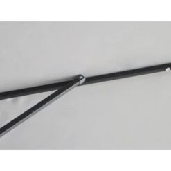 Sonnenschirm Wando Ø 270 Cm Grau Mit Kurbel Und LED-Beleuchtung -Outdoor Schirm Verkauf 4048126055265 100