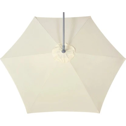 Ampelschirm Valdosta Ø 300 Cm Beige Mit Kurbel 7 Ampelschirm Valdosta Ø 300 Cm Beige Mit Kurbel – Bild 5