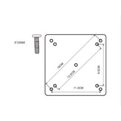 Schirmständer Dunn Rock Versenkbar Anthrazit 9 Kg 7 Schirmständer Dunn Rock Versenkbar Anthrazit 9 Kg -Outdoor Schirm Verkauf 4048126608089 Z01 140722 L