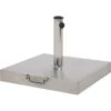 Schirmständer Liston Silberfarben Quadratisch 40 Kg -Outdoor Schirm Verkauf 4048126615995 S01 240820 L