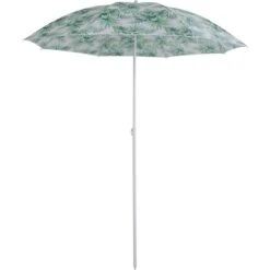 Marktschirm Ø 160 Cm Mit Push-Up Mechanik -Outdoor Schirm Verkauf 4048126625710 160