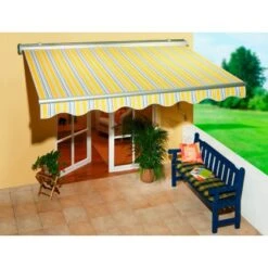 Halbkassettenmarkise Sky 250 Cm X 200 Cm Gestell Silber -Outdoor Schirm Verkauf 411457 4502 Skysilber 2