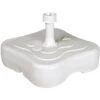 Schirmständer 14 L Weiß -Outdoor Schirm Verkauf 415100 4676 1