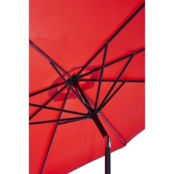 Gartenfreude Marktschirm Ø 300 Cm Rot Mit Kurbelmechanik 11 Gartenfreude Marktschirm Ø 300 Cm Rot Mit Kurbelmechanik -Outdoor Schirm Verkauf 4251083905706 4655 02