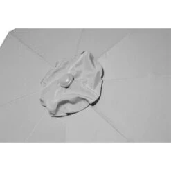 Gartenfreude Marktschirm Ø 300 Cm Grau Mit Kurbelmechanik -Outdoor Schirm Verkauf 4251083905713 4655 02