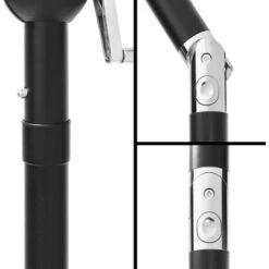 Gartenfreude Marktschirm Ø 270 Cm Grün Mit Kurbelmechanik -Outdoor Schirm Verkauf 4251083905850 4655 04