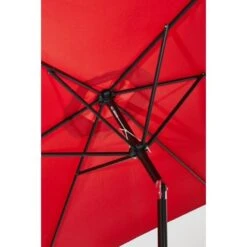 Gartenfreude Marktschirm Ø 270 Cm Rot Mit Kurbelmechanik 11 Gartenfreude Marktschirm Ø 270 Cm Rot Mit Kurbelmechanik -Outdoor Schirm Verkauf 4251083905881 4655 03