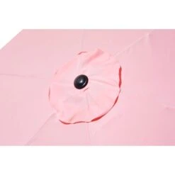 Gartenfreude Marktschirm Ø 300 Cm Rosa Mit Kurbelmechanik -Outdoor Schirm Verkauf 4251083905928 4655 03