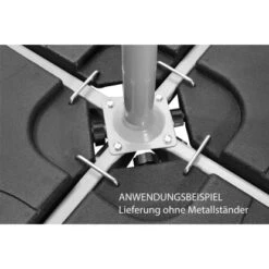 Gartenfreude Sonnenschirmständer Zum Befüllen Bis Zu 80 Kg 9 Gartenfreude Sonnenschirmständer Zum Befüllen Bis Zu 80 Kg -Outdoor Schirm Verkauf 4251083905997 4655 02