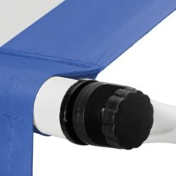 Gartenfreude Klemmmarkise Blau/Weiß 200 X 120 Cm Ohne Bohren, Wellen Schnitt -Outdoor Schirm Verkauf 4251083911660 4655 6