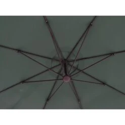 Ampelschirm Cocoa Beach Ø 350 Cm Grün Mit Kurbel -Outdoor Schirm Verkauf 446 3299 OBI Ampelschirm 2