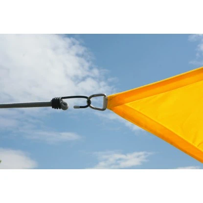 Vierecksonnensegel Mit Regenschutz 300 Cm X 400 Cm Sonnengelb 4 Vierecksonnensegel Mit Regenschutz 300 Cm X 400 Cm Sonnengelb – Bild 2