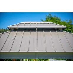 Sojag Aluminium Pavillon Messina 12 X 16 Champagner 363 X 483 X 307 Cm -Outdoor Schirm Verkauf 4691200 16