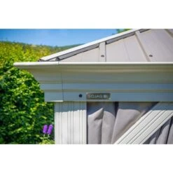 Sojag Aluminium Pavillon Messina 12 X 16 Champagner 363 X 483 X 307 Cm -Outdoor Schirm Verkauf 4691200 17