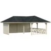 Palmako Holz-Pavillon Bianca 24,9 M² Set 1 Tansparent Tauchgrundiert -Outdoor Schirm Verkauf 4743142018774 4980 S 01