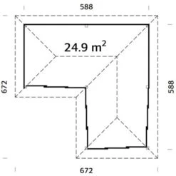 Palmako Holz-Pavillon Bianca 24,9 M² Set 4 Braun Tauchgrundiert 5 Palmako Holz-Pavillon Bianca 24,9 M² Set 4 Braun Tauchgrundiert -Outdoor Schirm Verkauf 4743142019856 4980 VM 02