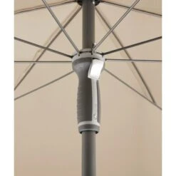 Schneider Schirme Balkonschirm Aquila Ø 250 Cm Natur Mit Push-Up Mechanik -Outdoor Schirm Verkauf 475415 2630 4